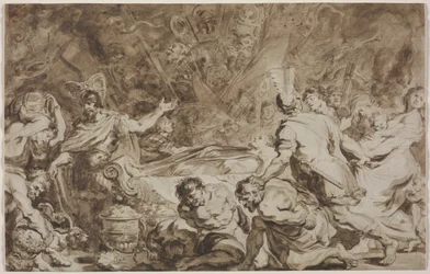 Begravelsen af ​​Decius Mus