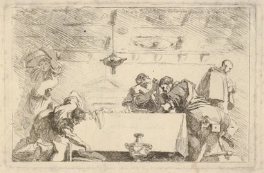 Den sidste nadver, ca. 1761-64.