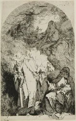 Madonnaen med SS. Catherine, Rose fra Lima og Agnes fra Montepulciano