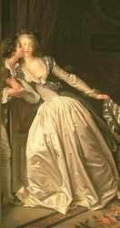 Det stjålne kys, ca. 1788 (detalje af 37519)