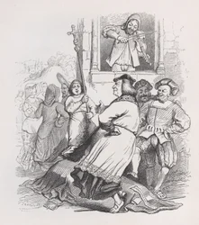 The Fiddler of Meudon fra The Complete Works of Béranger, 1836.