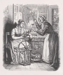 Krigsfangen fra The Complete Works of Béranger, 1836.