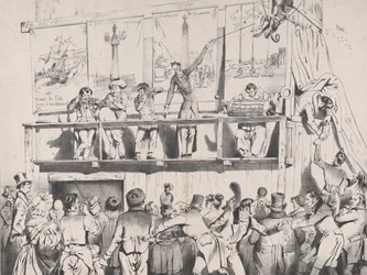 Zing! Zing! Boom_Bom_Bom!!! The Show of the Grrrreat Political Tumblers, august 1833.
