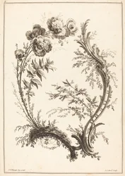Ornament med blomster