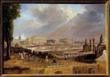 Republikkens proklamation på deputeretkammerets portik den 4. maj