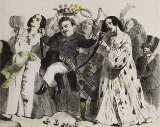 Honoré de Balzac, den mest produktive af vores forfattere, støttet og kronet af kvinder, 1839.