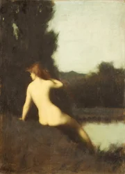 Et badende ekko, 1881.
