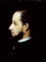 Portræt af Jean Benner (1836-1906)