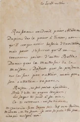 Korrespondance mellem Jean-Jacques Rousseau og Louise Dupin (ca. 1754) (A05)