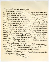 Brev fra Jean Jaques Rousseau, 15. juli 1764.