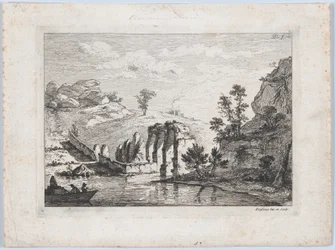 Ruiner af en akvædukt, 1763.