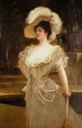 Et portræt af fru, 1901