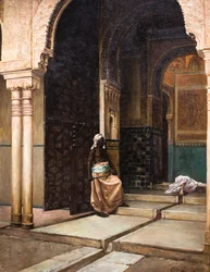 Henrettelsesscenen på Alhambra i Granada