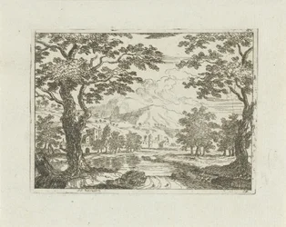Landsby ved floden