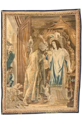 Bruxelles gobelin fra et sæt på seks, ca. 1650 (uld og silke)