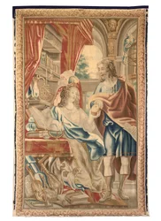 Bruxelles gobelin fra et sæt på seks, ca. 1650 (uld og silke)