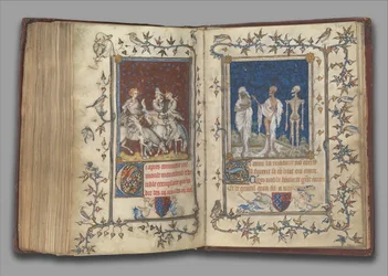 Bønnebogen fra Bonne af Luxembourg, hertuginde af Normandiet, før 1349.