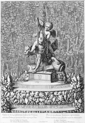 Springvand med rigdommens geni, Versailles, 1676