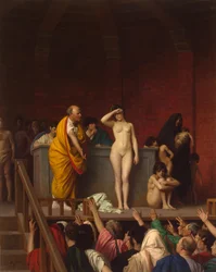 Slavemarked i det gamle Rom