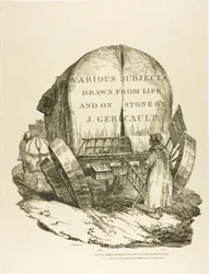 A Horse-Drawn Wagon, titelblad til forskellige motiver tegnet fra virkeligheden og på sten (The English Suite)