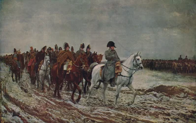 Napoleon under den franske kampagne i 1814, 1864, c1915