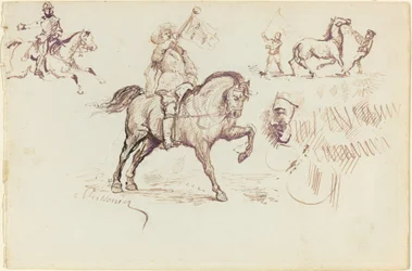 The Herald of Murcia and Other Studies (recto)