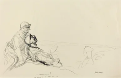 - En bonde - nej, han er en boche., ca. 19141919.