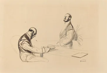 På konferencen, ca. 1919.