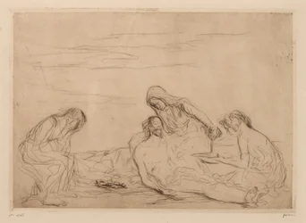 Pietà (tredje tallerken)