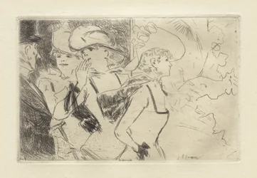 Folies-Bergère, ca. 1880-86 (radering)