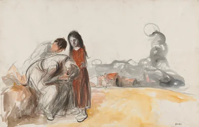 Tyskerne er gået væk, fjerde kvartal 1800-tallet eller første tredjedel af 1900-tallet.