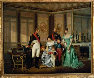 Kejserinde Josephine modtager tsar Alexander på Malmaison