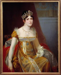 Portræt af imponerede Josephine de Beauharnais (1763-1814) Maleri af Victor Viger du Vigneau, dit Hector Viger (1819-1879) 1863 Søn. 1,15x0,89 m Malmaison, slotsmuseum - Portræt af kejserinde Josephine de Beauharnais (1763-1814). Maleri af Victor Vign