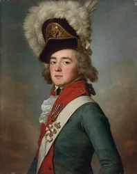 Portret af brigadegeneral Valerian Alexandrovich Zubov,