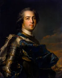 Portræt af kong Ludvig XV