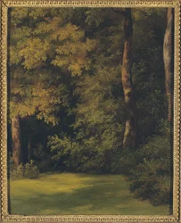 En skovrydning, 1840