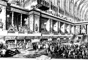 Kroningen af Ludvig XVI af Frankrig, 1775.