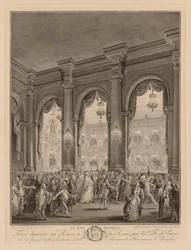 Maskebal på Hôtel de Ville, 23. januar 1782