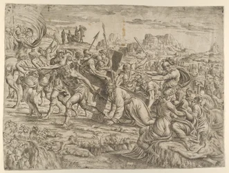 Bæring af korset, 1544.