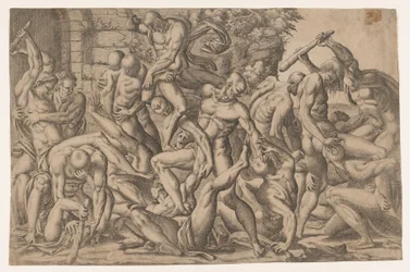 Kamp mellem nøgne mænd, 1535-55