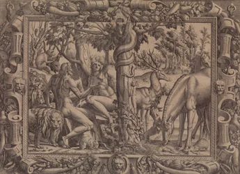 Evas fristelse, 1535-55.