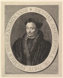 Christophe de Thou, første præsident i parlamentet.