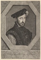 Henrik II, konge af Frankrig.