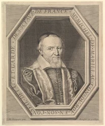 Michel de Marillac, statsrådgiver og sælbevogter, 1600-tallet.