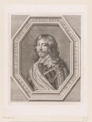 Portræt af Henry II de Lorraine, hertug af Guise