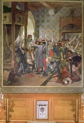 Etienne Marcel (d.1358) beskyttede Dauphin mod pøbelen i 1358
