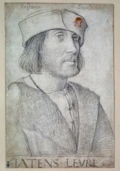Portræt af Philippe de la Platiere (1465-1499), foged og kaptajn i Nantes med tilnavnet 