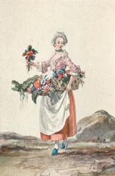 La Bouquetiere Garcon Cafetier, c1700-tallet, 1903
