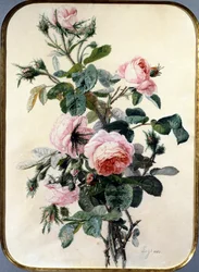 Roserne. Maleri af Jean Pierre Lays (1825-1887) Privat samling.