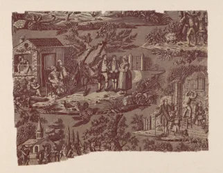 La Noce de Campagne (Landets bryllup) (møbelstof)
